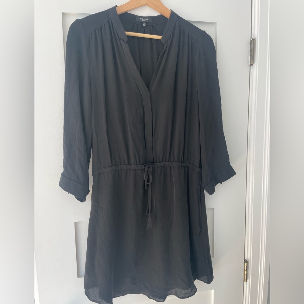 Babaton Aritzia Black Dress
